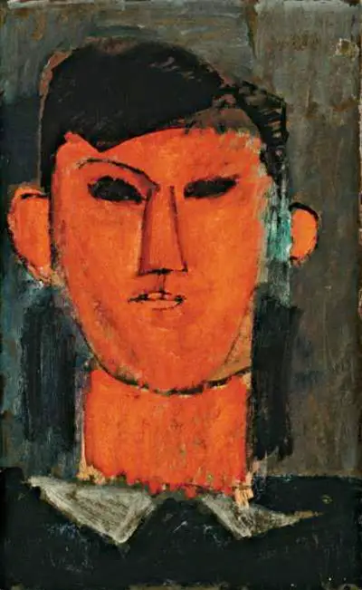 Portrait of Pablo Picasso Amedeo Modigliani